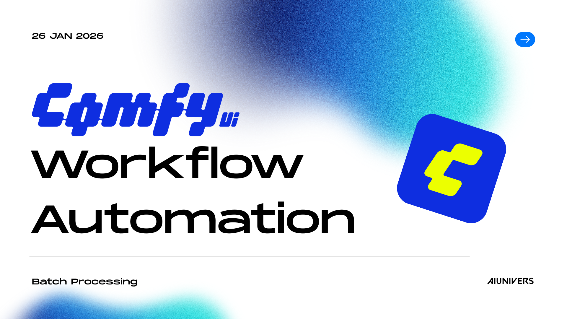 ComfyUI blog post banner