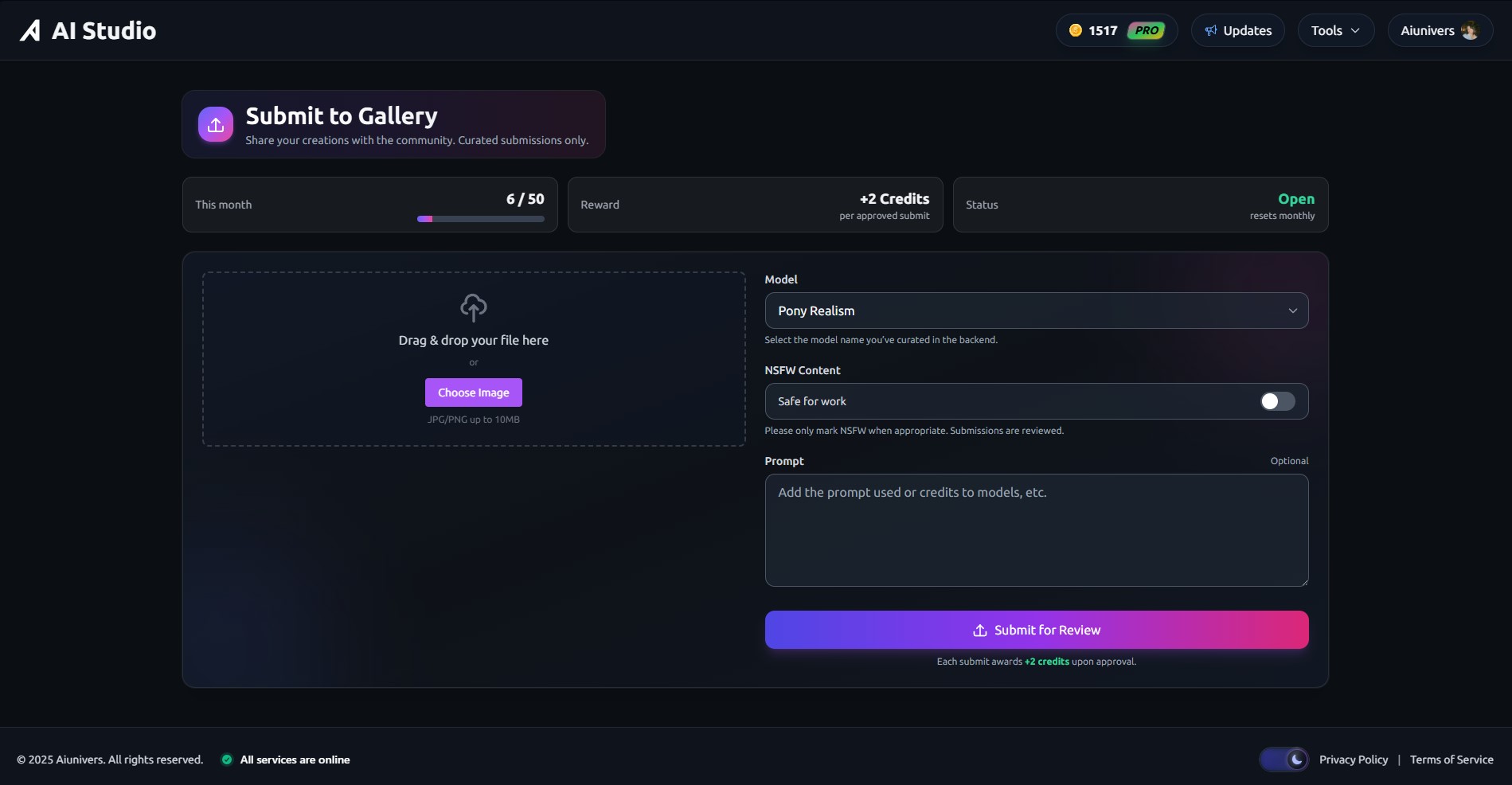 Platform Screenshot 4